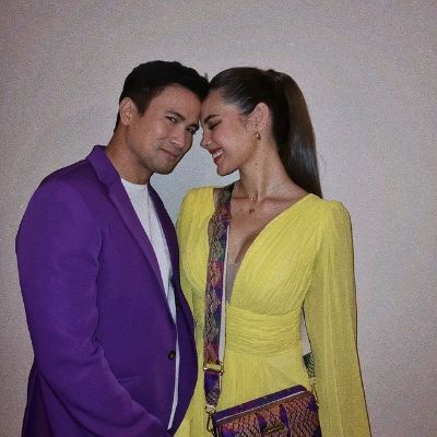Photo of Sam Milby along with her girlfriend Catriona Gray.